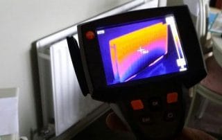 Hydronic Radiator Thermal Image